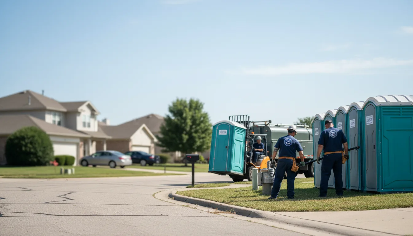 Porta Potty Rental in Lindsay, OK near me